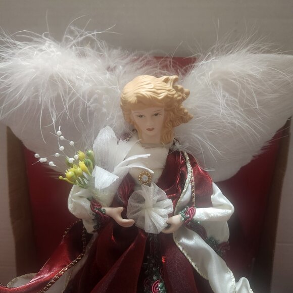 St. Nicholas Square Angel Tree Topper Multi Color New In Box - Picture 2 of 12